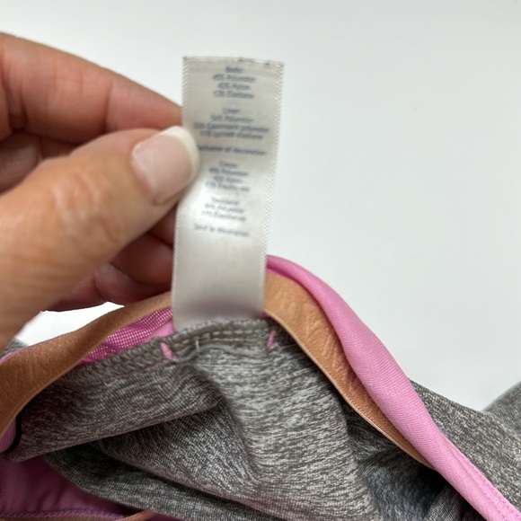 Ivivva Heathered Grey/Pink Strappy Tank - Picture 12 of 12